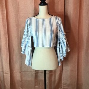 Long Sleeve striped blouse